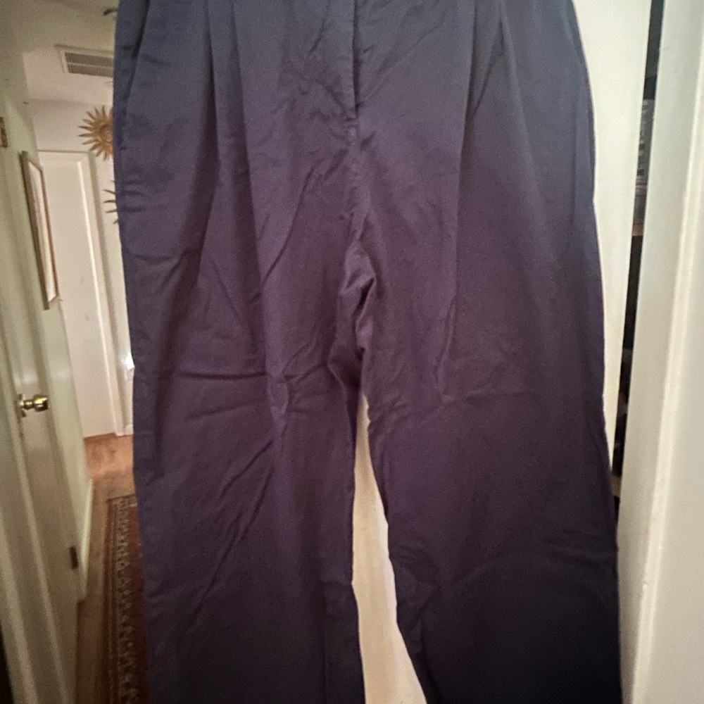 Wildfang Empower Wide Leg Trouser -Navy